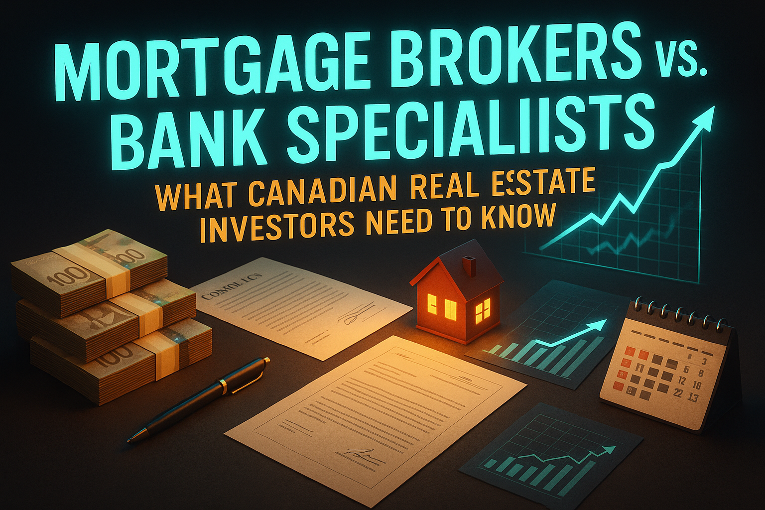 Mortgage Brokers vs. Bank Specialists: What Canadian Real Estate Investors Need to Know post image