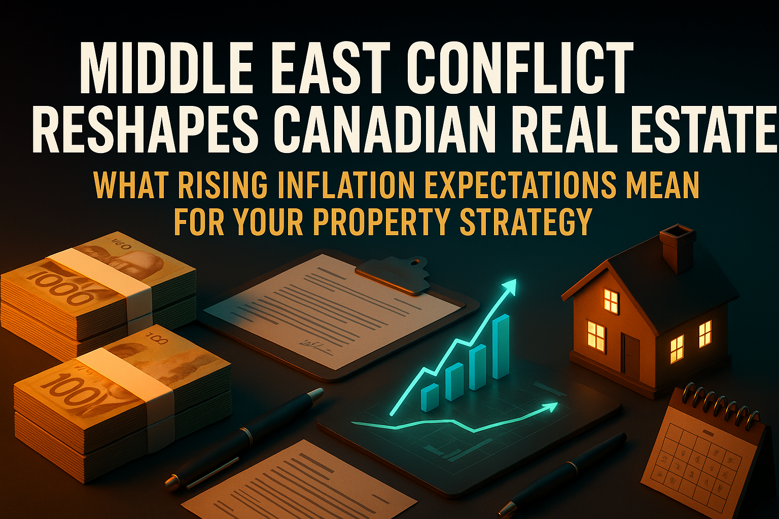 Middle East Conflict Reshapes Canadian Real Estate: What Rising Inflation Expectations Mean for Your Property Strategy post image