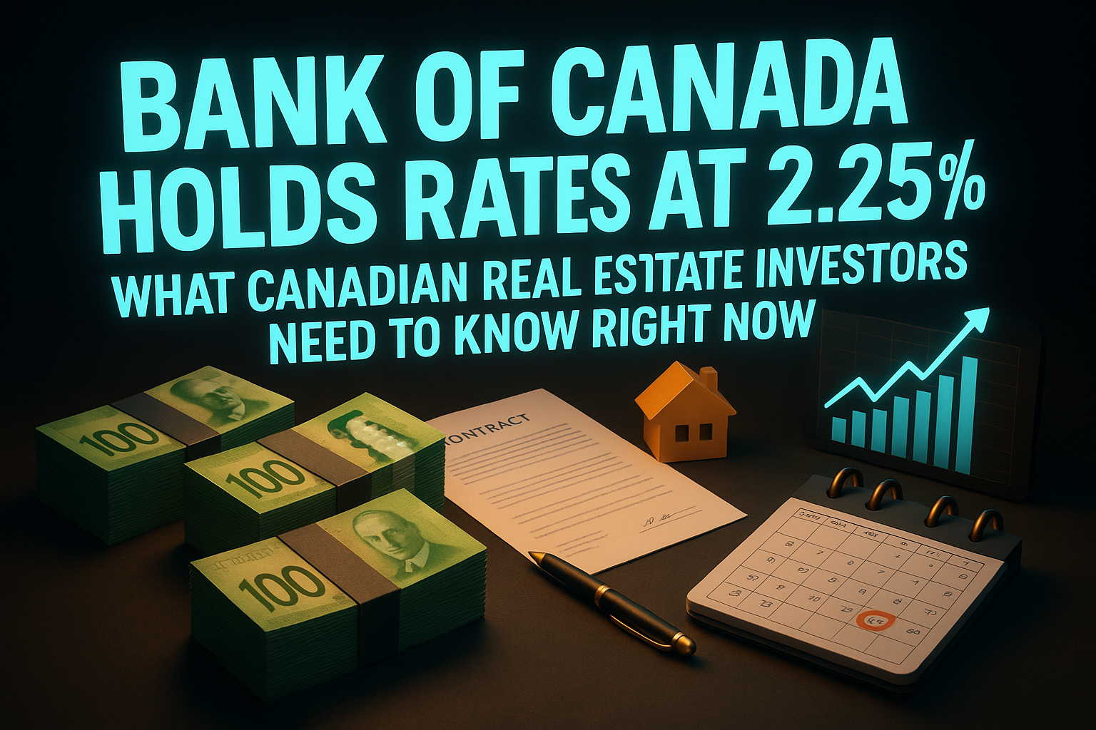 Bank of Canada Holds Rates at 2.25%: What Canadian Real Estate Investors Need to Know Right Now post image