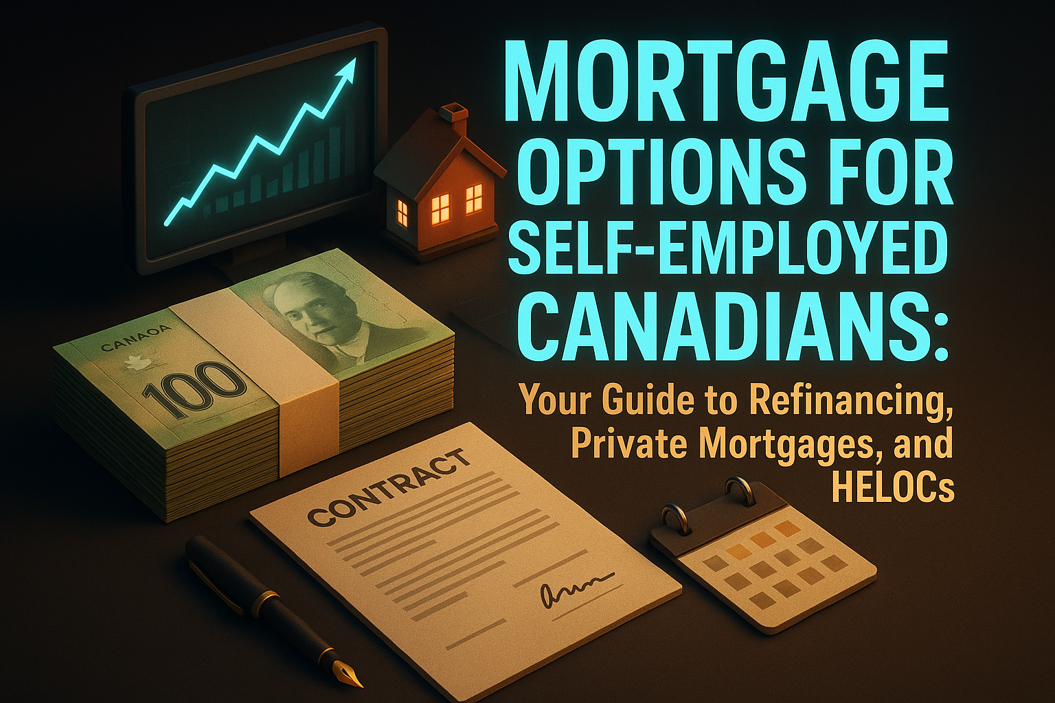 Mortgage Options for Self-Employed Canadians: Your Guide to Refinancing, Private Mortgages, and HELOCs post image